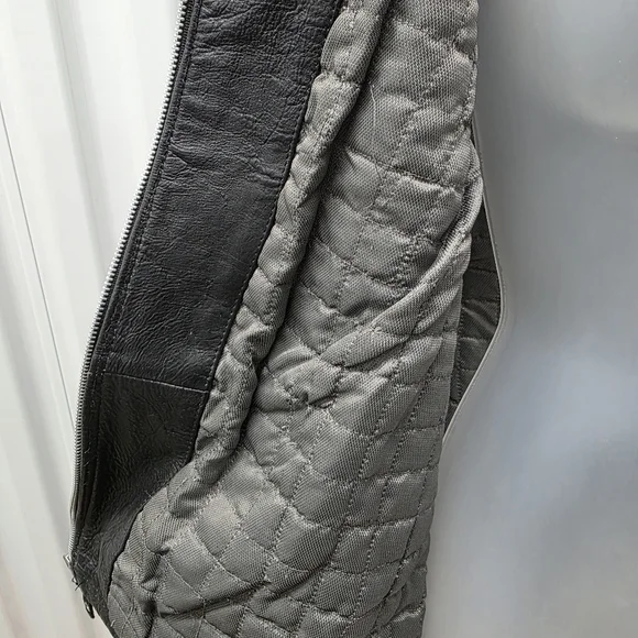 Vintage Wilsons Leather M.Julian Racer Biker Jacket - Picture 8 of 9